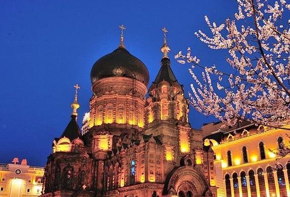 黑龙江景点推荐索菲亚广场低音号免费语音导游