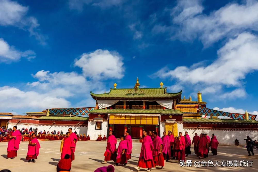 阿壩旅遊攝影2022年莫郎節民俗文化活動各莫寺亮馬巡遊紀實