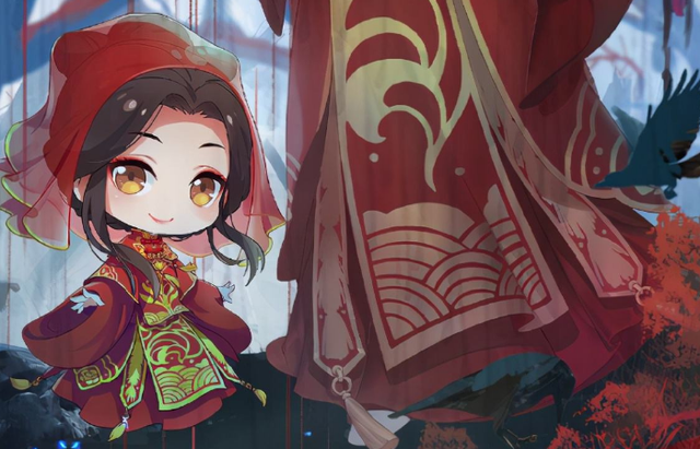 看过了谢怜的新娘妆,花城的新娘妆又会是怎样的呢?小木圆梦了