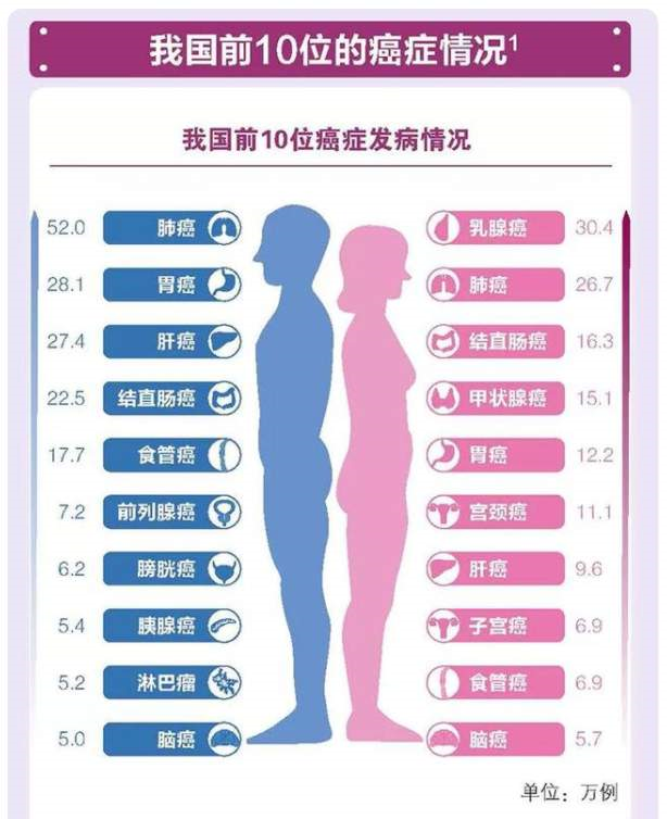 体检项目太多男女十大癌症筛查方法医生一次性说清不花冤枉钱