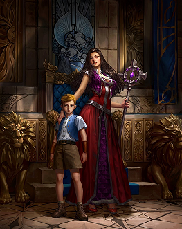 日子里,女伯爵卡特拉娜·普瑞斯托成为了年轻的王子安度因的首席顾问