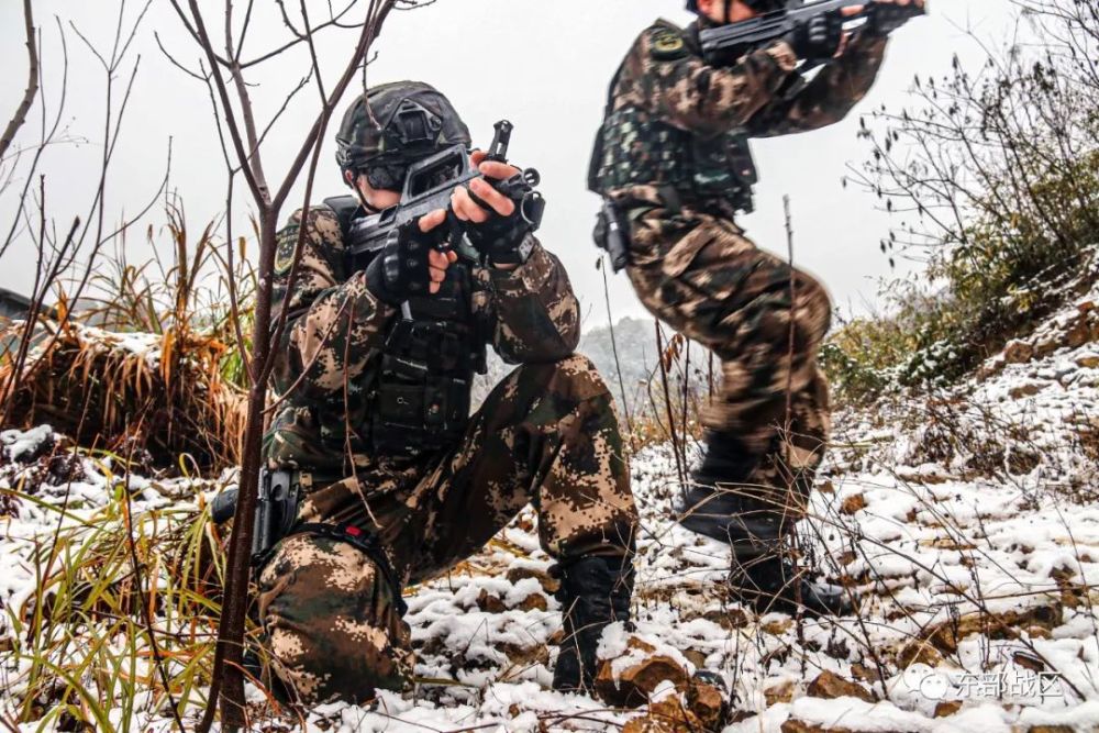 特种兵雪地出击