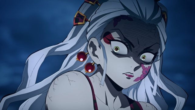 鬼灭之刃战五渣的堕姬曾经击杀7柱看公式书如何介绍其实力