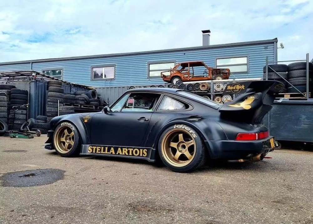 大宽体大尾翼的rwb把你的保时捷改成这样最少要花30万美元