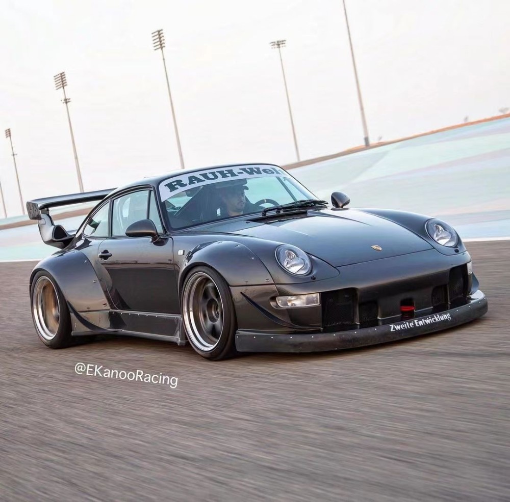 大宽体大尾翼的rwb把你的保时捷改成这样最少要花30万美元