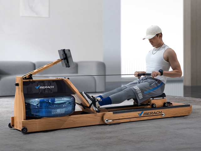 居家必备健身利器麦瑞克水磁双阻划船机mr950体验分享