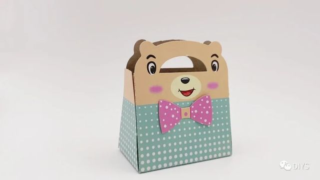 手工制作可爱的立体手提袋