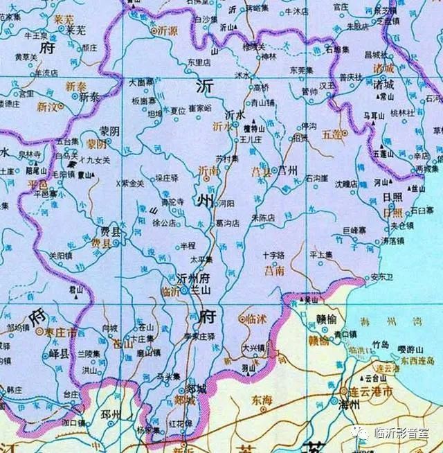 明朝时期的地图明朝时期,分别归兖州府和青州府管辖,隶属于山东布政司