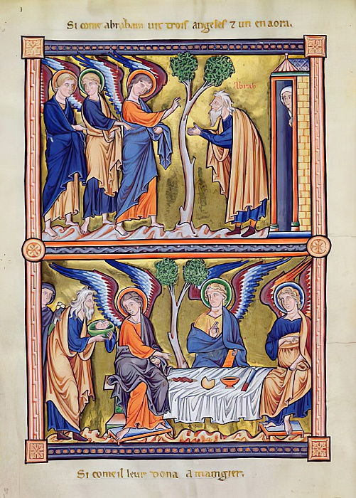 生动奇特的哥特式抄本绘画