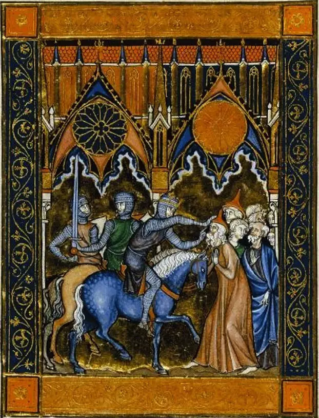 生动奇特的哥特式抄本绘画