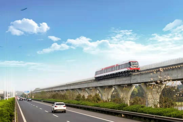 根据此前信息,长宁磁浮快线已纳入《长株潭都市圈多层次轨道交通规划