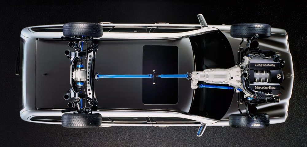 奔驰电控4matic系统推出25周年别说德系四驱只有奥迪了