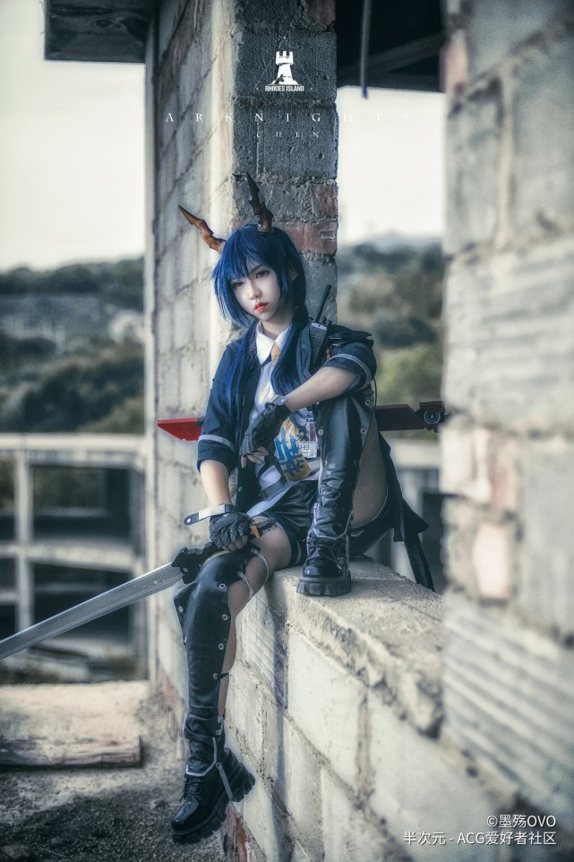 cos明日方舟陈正片