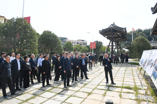 縣領導一行實地察看了青口鎮後福村,尚幹鎮後福村,祥謙鎮江中村,南通