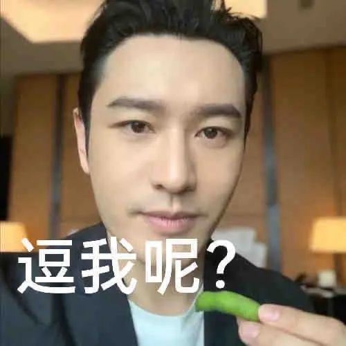 表情包|60个很火的黄晓明土味表情包丨爱你无需多言