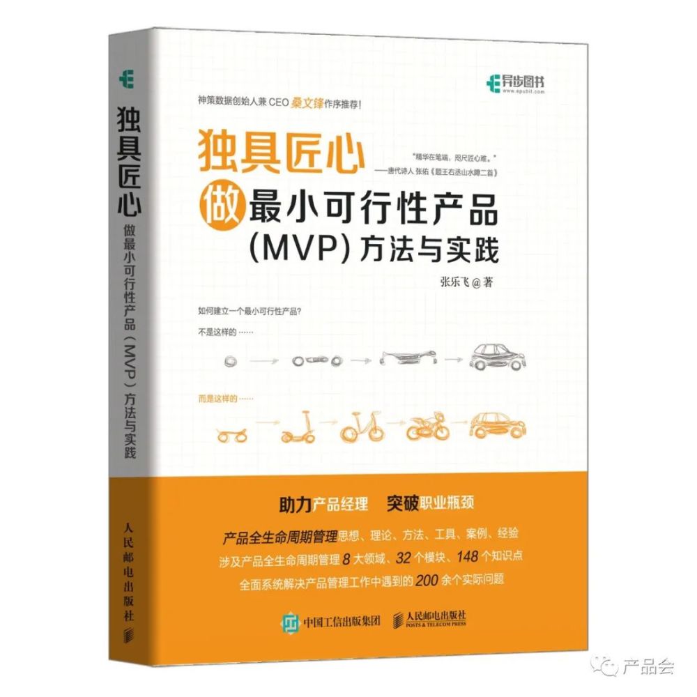 《獨具匠心:做最小可行性產品(mvp)方法與實踐》助力創業者或產品