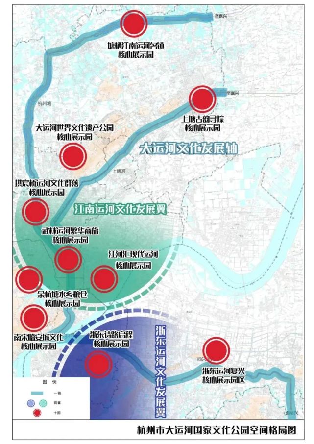 杭州將重點打造包括京杭大運河博物院,大運河未來藝術科技中心,大運河