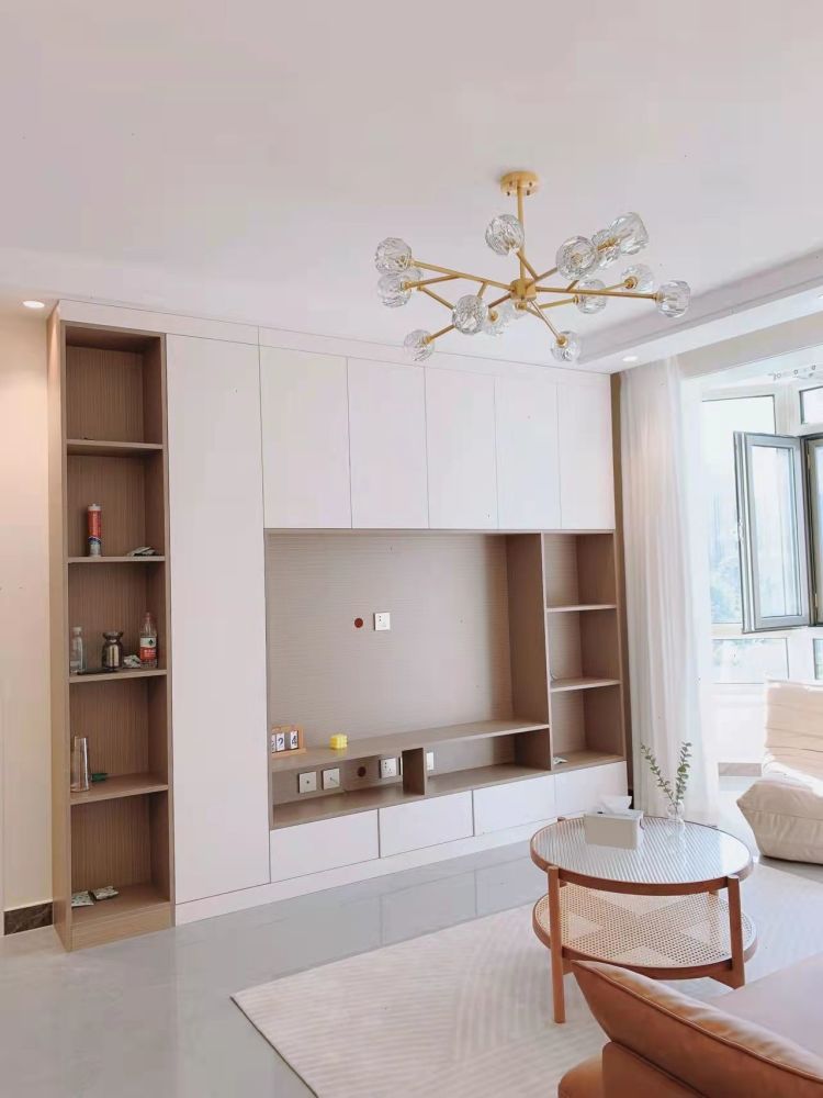 电视柜这样设计,存储功能多到你不敢想!_腾讯新闻