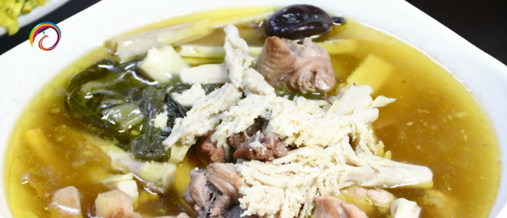 棕包煮鸡荠菜灰菜四季餐桌舌尖上的春光