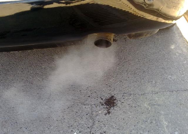 为何有的车排气管滴水 修理工说出原因 与性能有关 天天看点