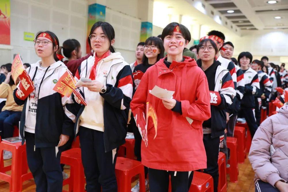 策马扬鞭赴梦想之约多图直击石门中学百日誓师