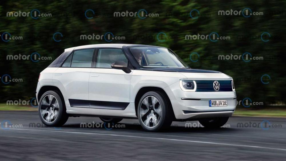 大衆id 2 X假想圖曝光 15萬左右純電小型suv 你心動嗎 天天看點