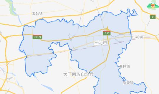 沒錯,就是廊坊三河市.