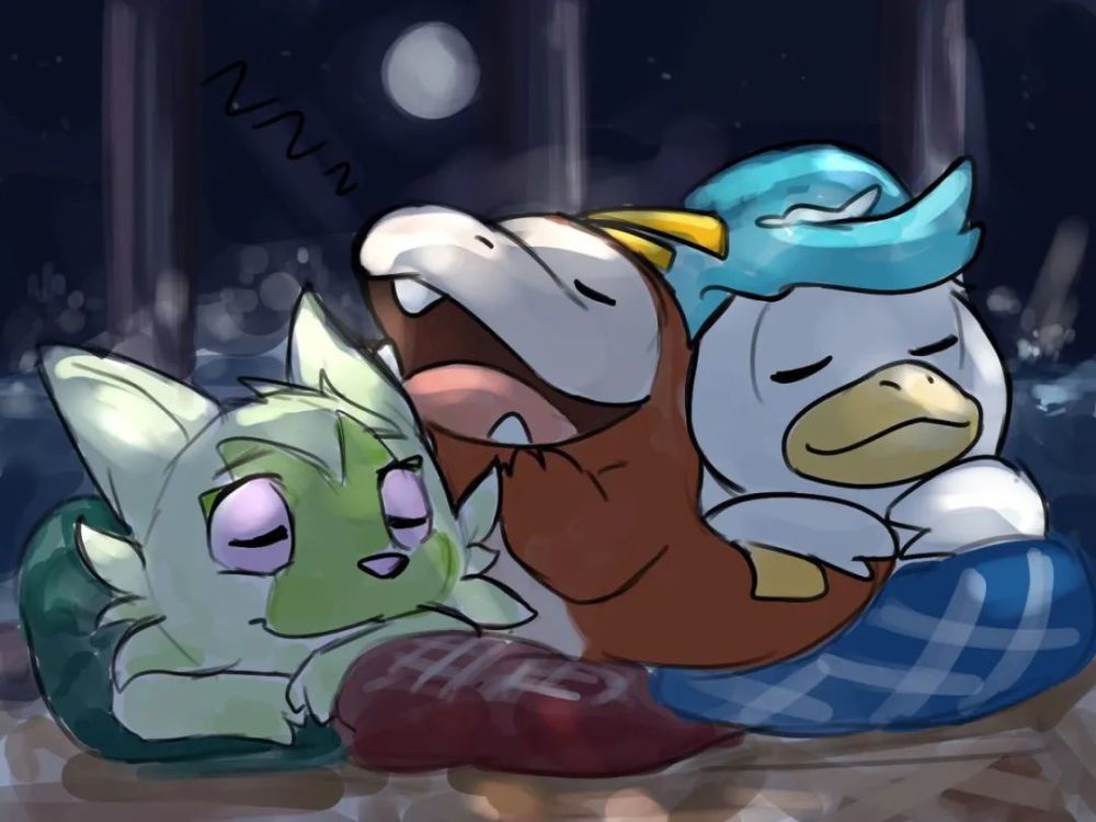 宝可梦朱紫公开新御三家进化后长什么样篝火