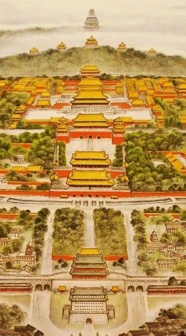 研学大纲北京中轴线:一般指明清北京城的中轴线,南起永定门,北至钟楼