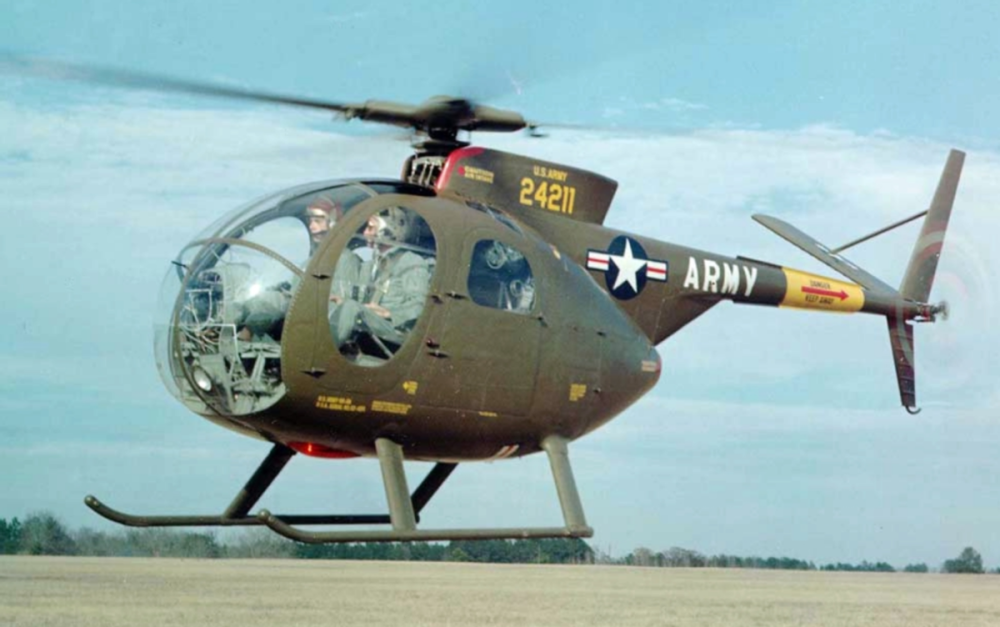 1亿美元一架泰国采购美国ah6小鸟直升机究竟看中了什么