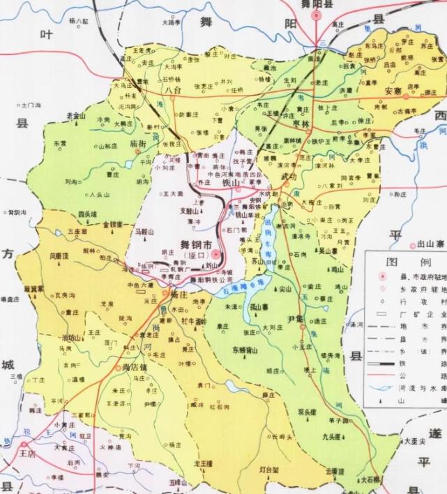 河南省的舞阳县4个地级市的反复争夺为何被一分为二