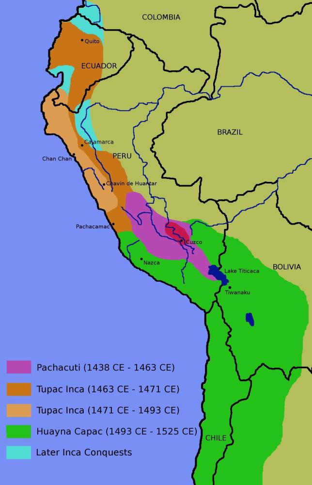 兄妹通婚,顾命大臣谋反,兄弟相残,欧洲人入侵前印加