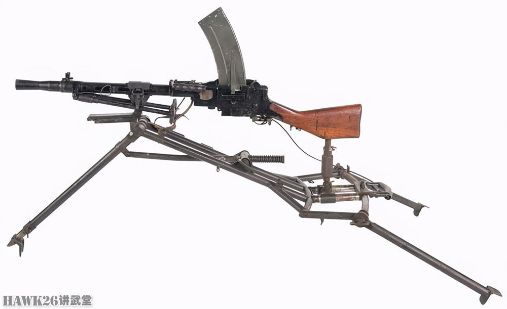 图说捷格加廖夫1927型轻机枪的演变转盘机枪绝非一蹴而就