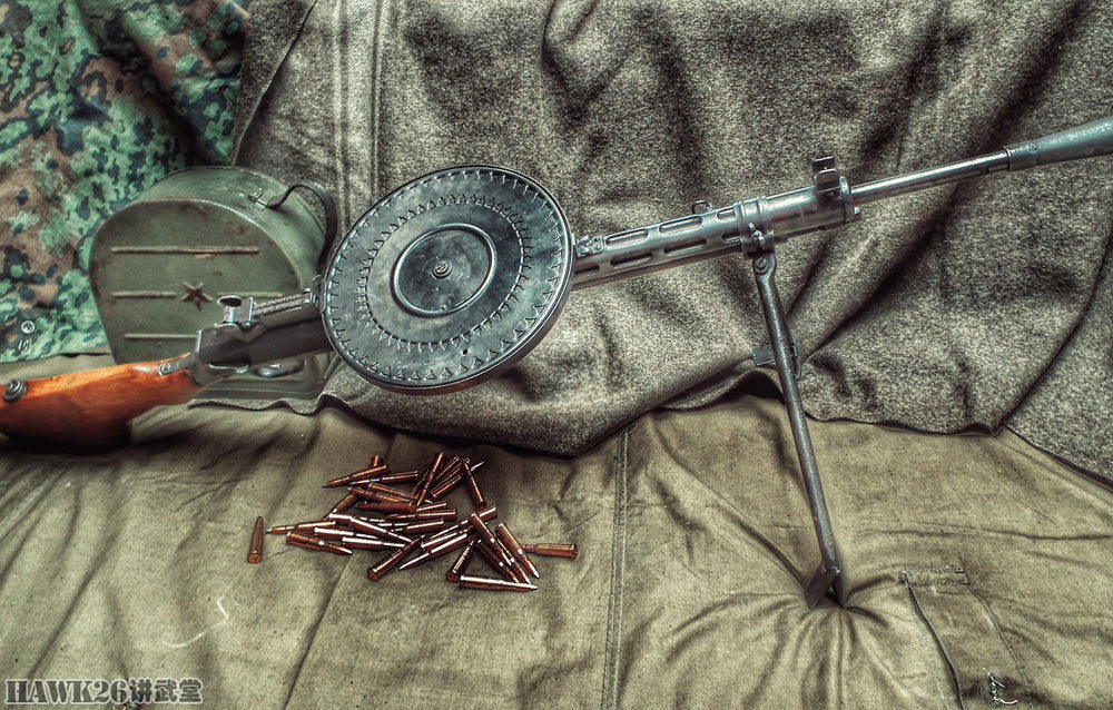 图说捷格加廖夫1927型轻机枪的演变转盘机枪绝非一蹴而就