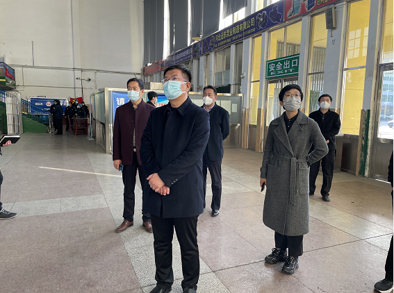 泊头快报市长王志亮督导调研疫情防控工作