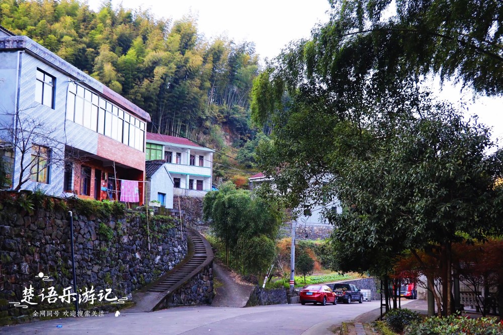 藏在寧波山岙的古村因風光秀麗成為網紅景點人少景幽免費遊玩