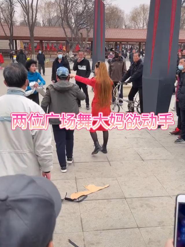 广场舞争一姐沈阳劳动公园两位大妈动手网友一山不容二虎