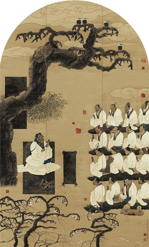 孔维克：孔门造像的时代精神_腾讯新闻