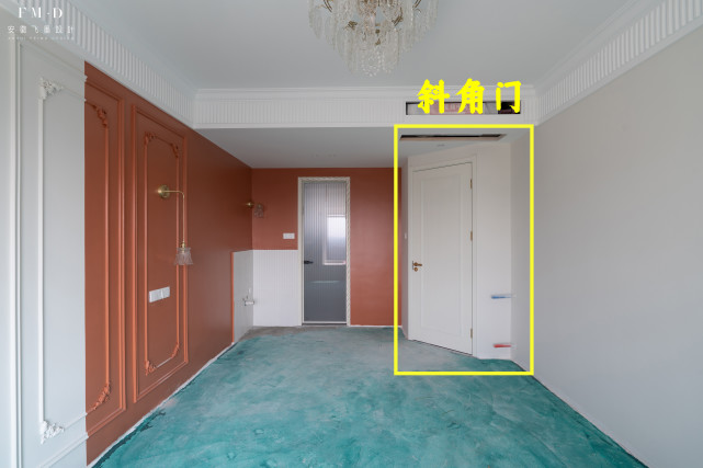 拒绝规规矩矩装修把门洞位置倾斜通风换气面积也扩大了