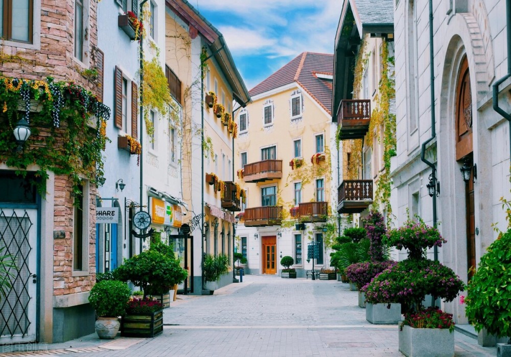 足不出国的异国风情 广东这座欧洲小镇满足你的童话梦 腾讯新闻