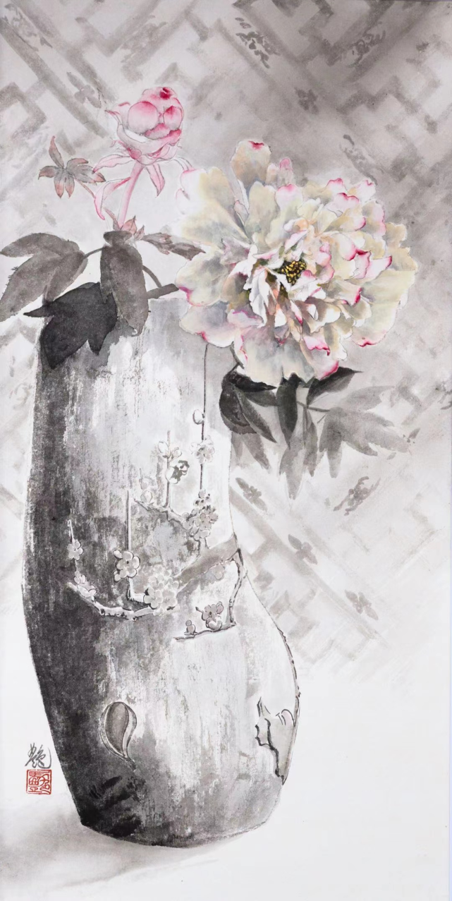 著名旅日画家马艳的作品欣赏