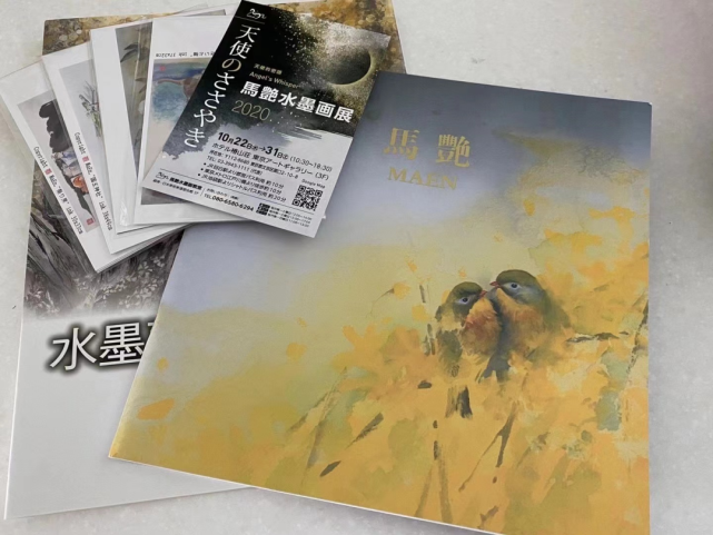 著名旅日画家马艳的作品欣赏