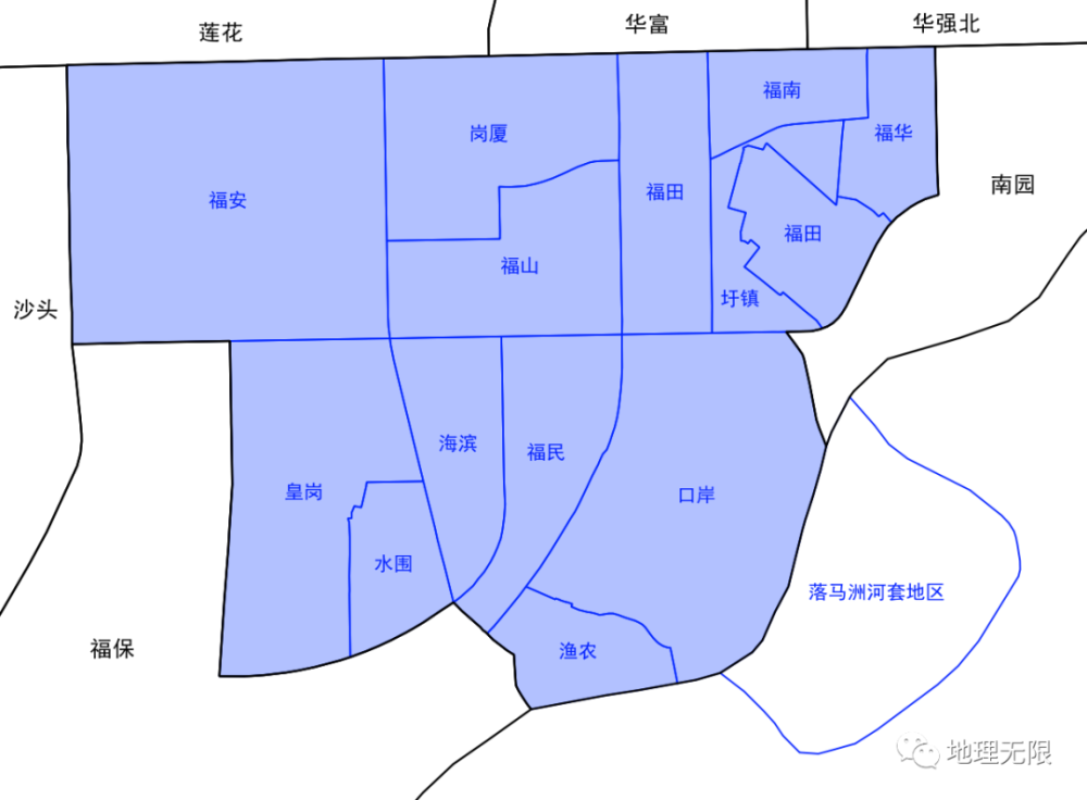 街道社區分佈地圖3特別說明:圖片界線僅供學習參考使用,不作為畫界