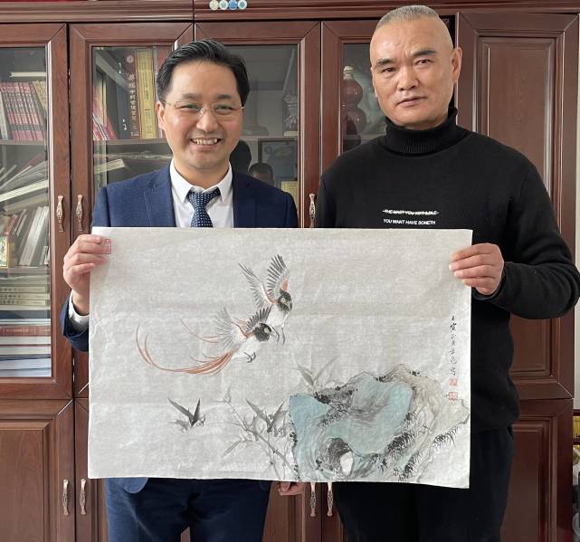 众芳摇落独暄妍陈玉亮的书画之美