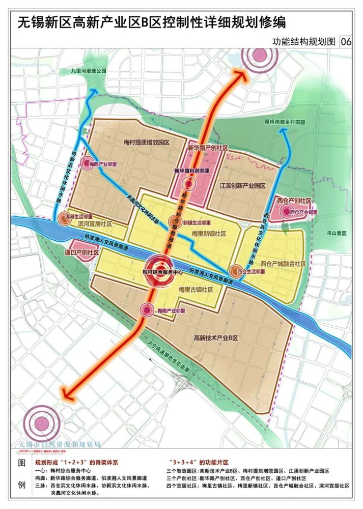 重磅无锡新吴区最新规划出炉涉及10个功能片区