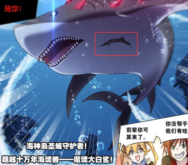 深海大白鲨斗罗大陆图片
