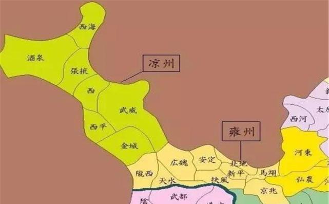 三国时期的凉州在现在的什么地方其战略地位究竟有多重要