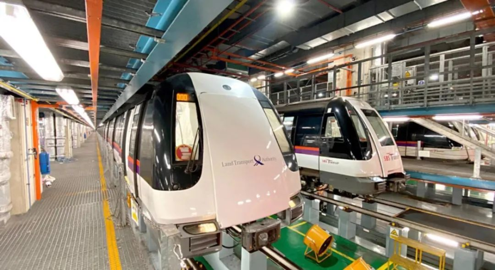 此次新加坡東北線c751a翻新項目共計25列150輛車,全部加載了