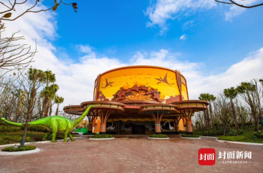 中国版侏罗纪公园将亮相四川自贡方特恐龙王国力争今年开园