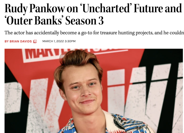 潘科在《神海》的表演具有张力,《外滩探秘》得到华纳的青睐